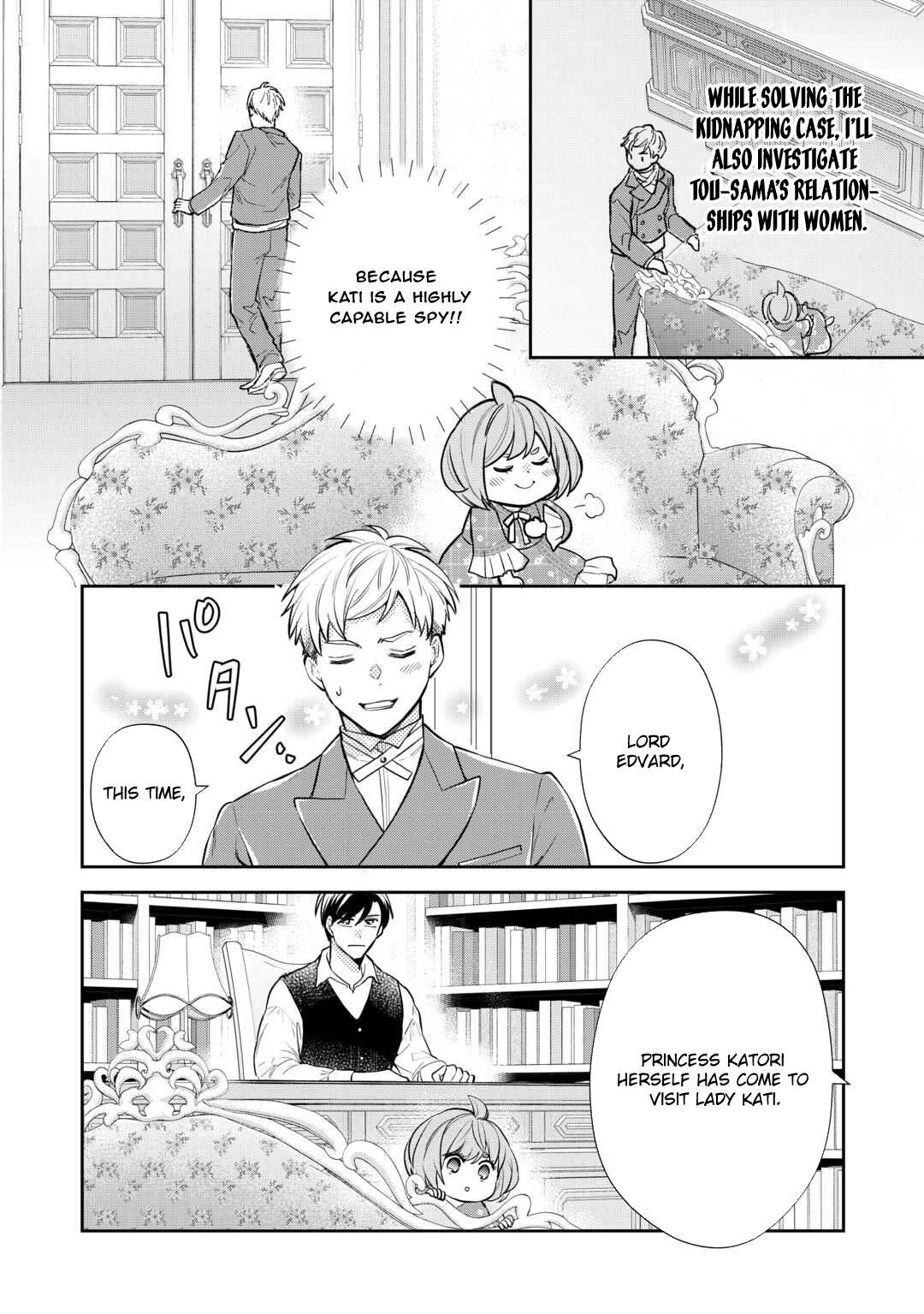 Reincarnated Baby Katy Is Doing Spy Work , and Seems to Be Dotingly Loved by Her Ruthless Father. Chapter 17 Page 2